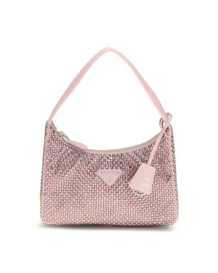 Prada Viscose Shoulder Bag 