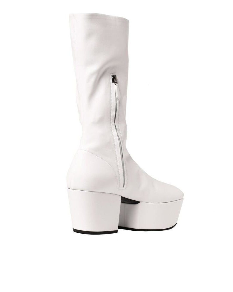 Prada White Polyethylene Boots Boots