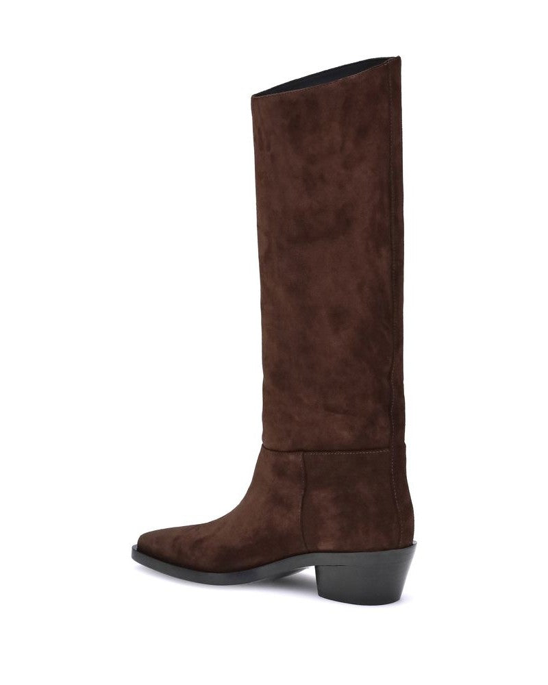 Proenza Schouler Suede Bronco Boots Glam Steals