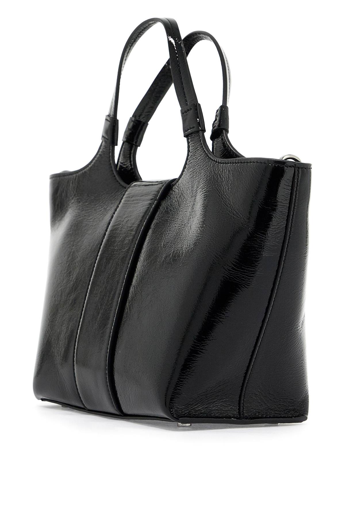 Roger Vivier Mini Viv Chock Tote Bag In Patent