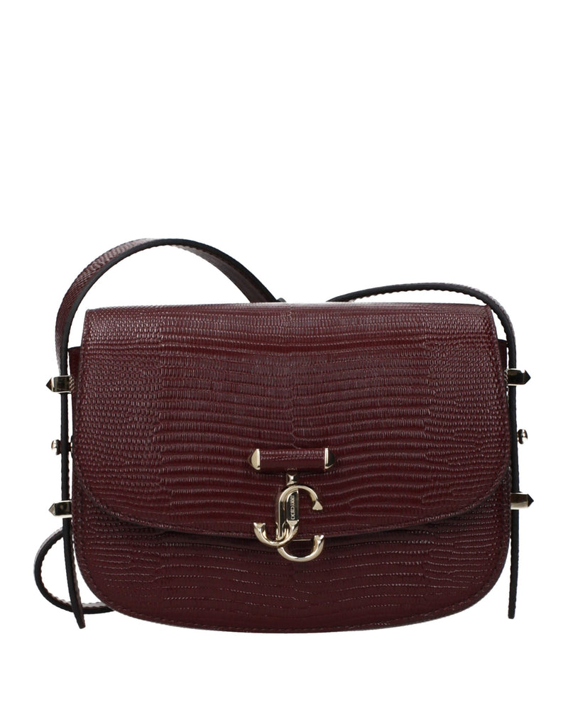Jimmy Choo Red Leather Shoulder Bag Glam Steals