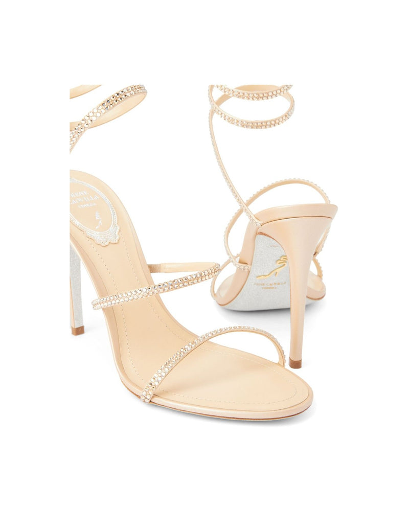 René Caovilla Beige Sandals Glam Steals