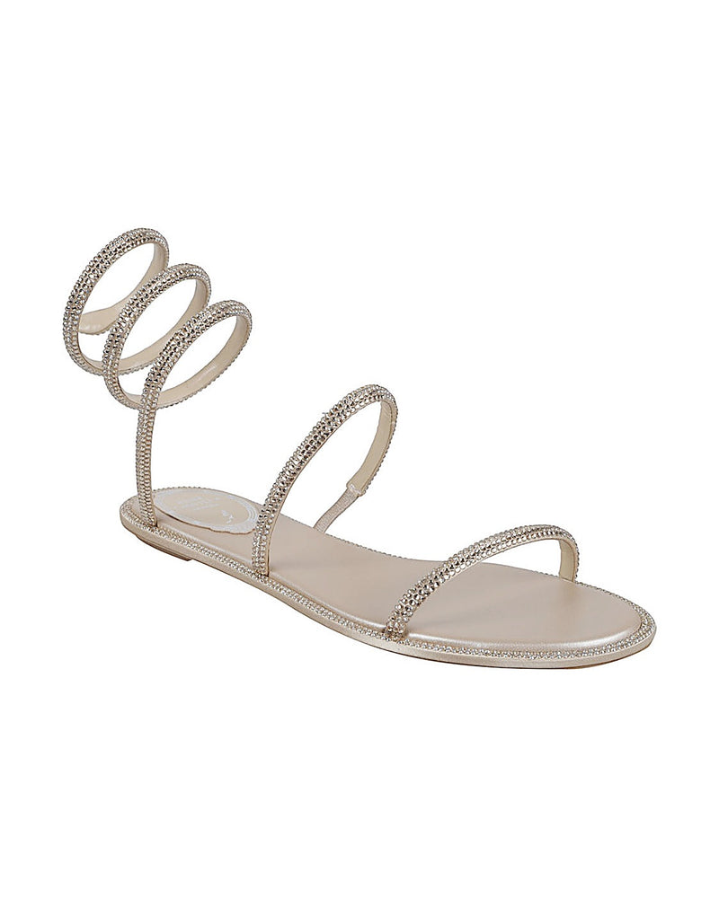 René Caovilla Beige Sandals Glam Steals
