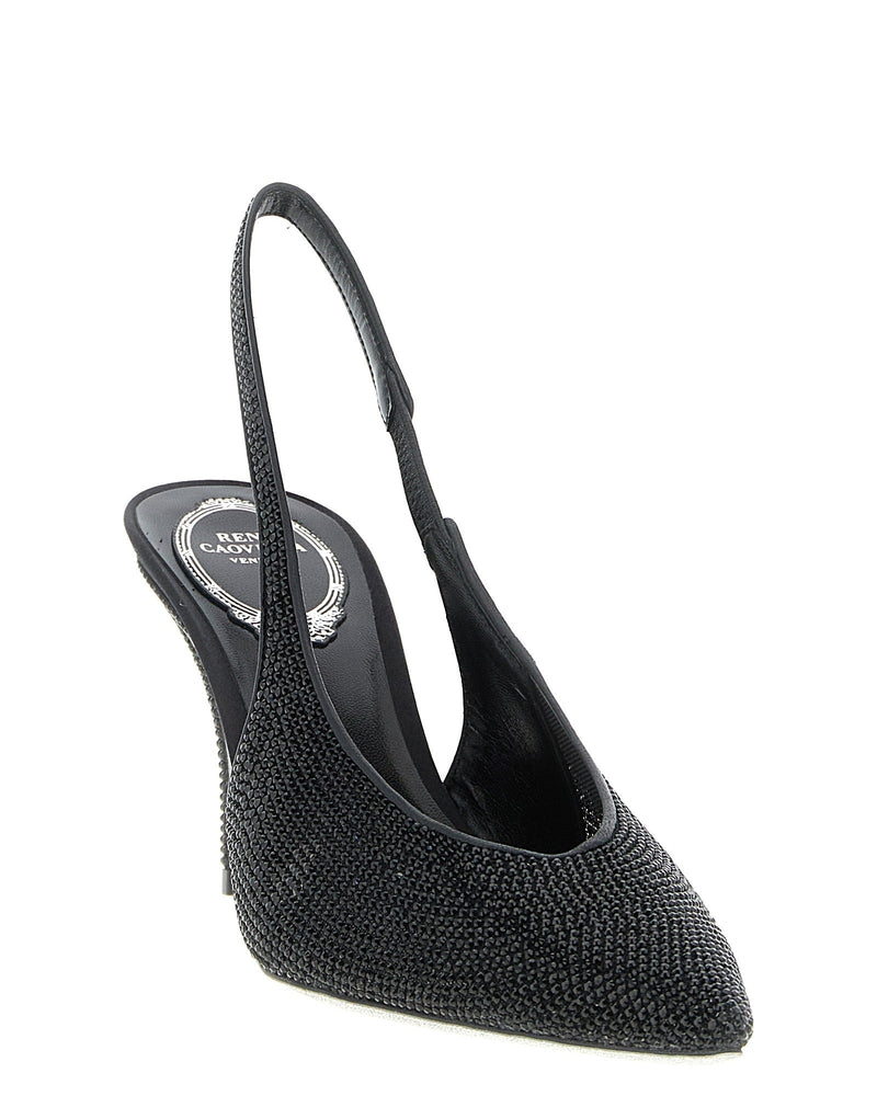 René Caovilla Jinny Slingback Glam Steals