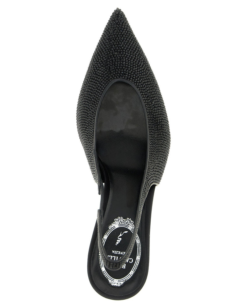 René Caovilla Jinny Slingback Glam Steals