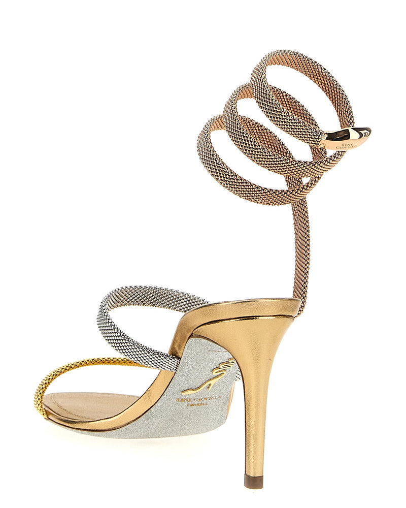René Caovilla Trigold Cleo Sandals Glam Steals