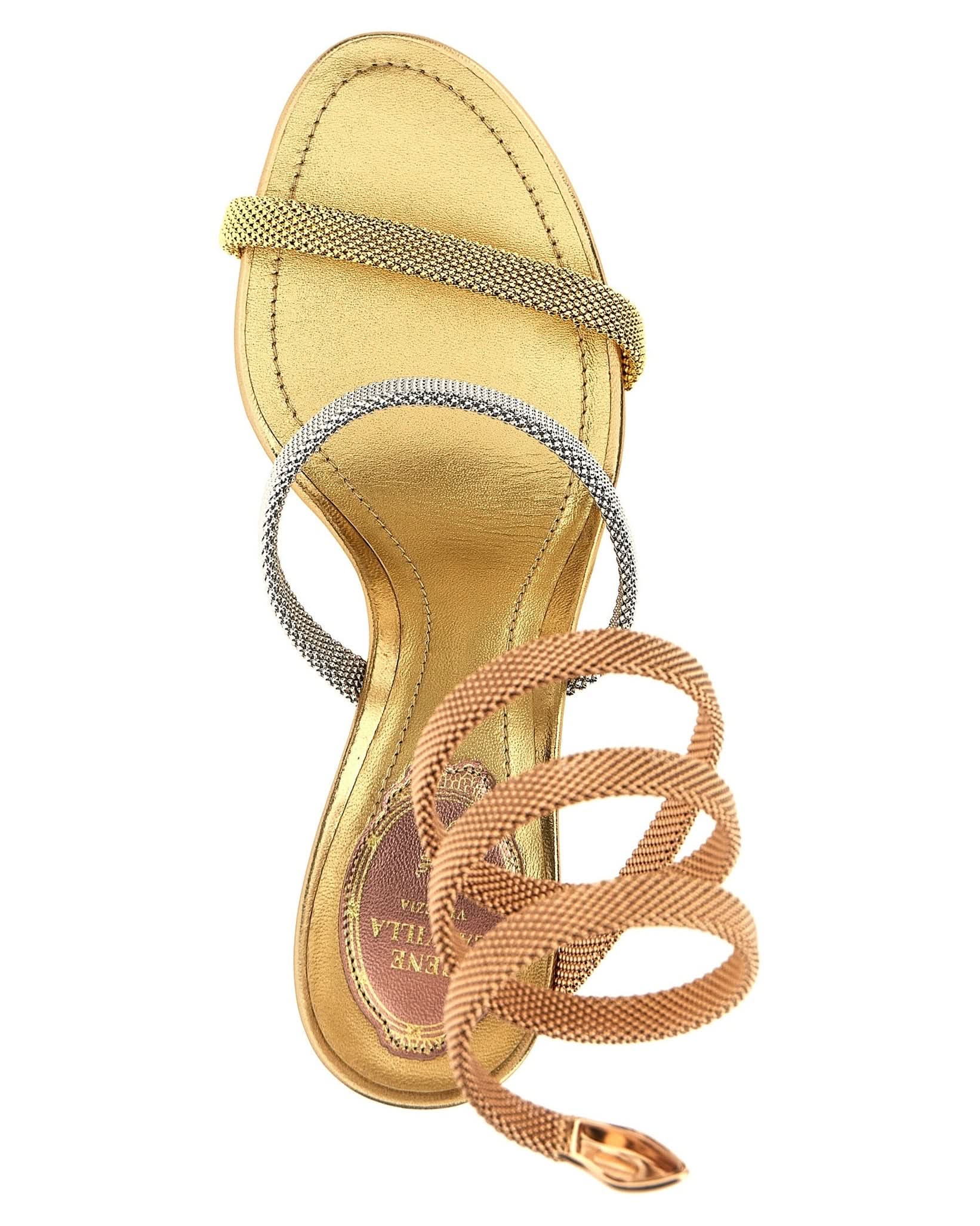 René Caovilla Trigold Cleo Sandals Glam Steals