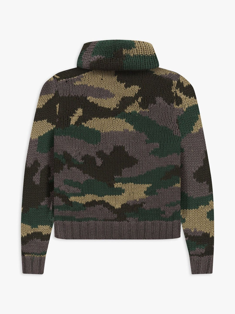 Rhude Green Fibres Cardigan Glam Steals