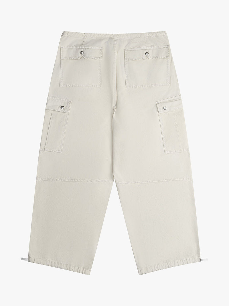 Rhude White Cotton Cargo Pant Glam Steals