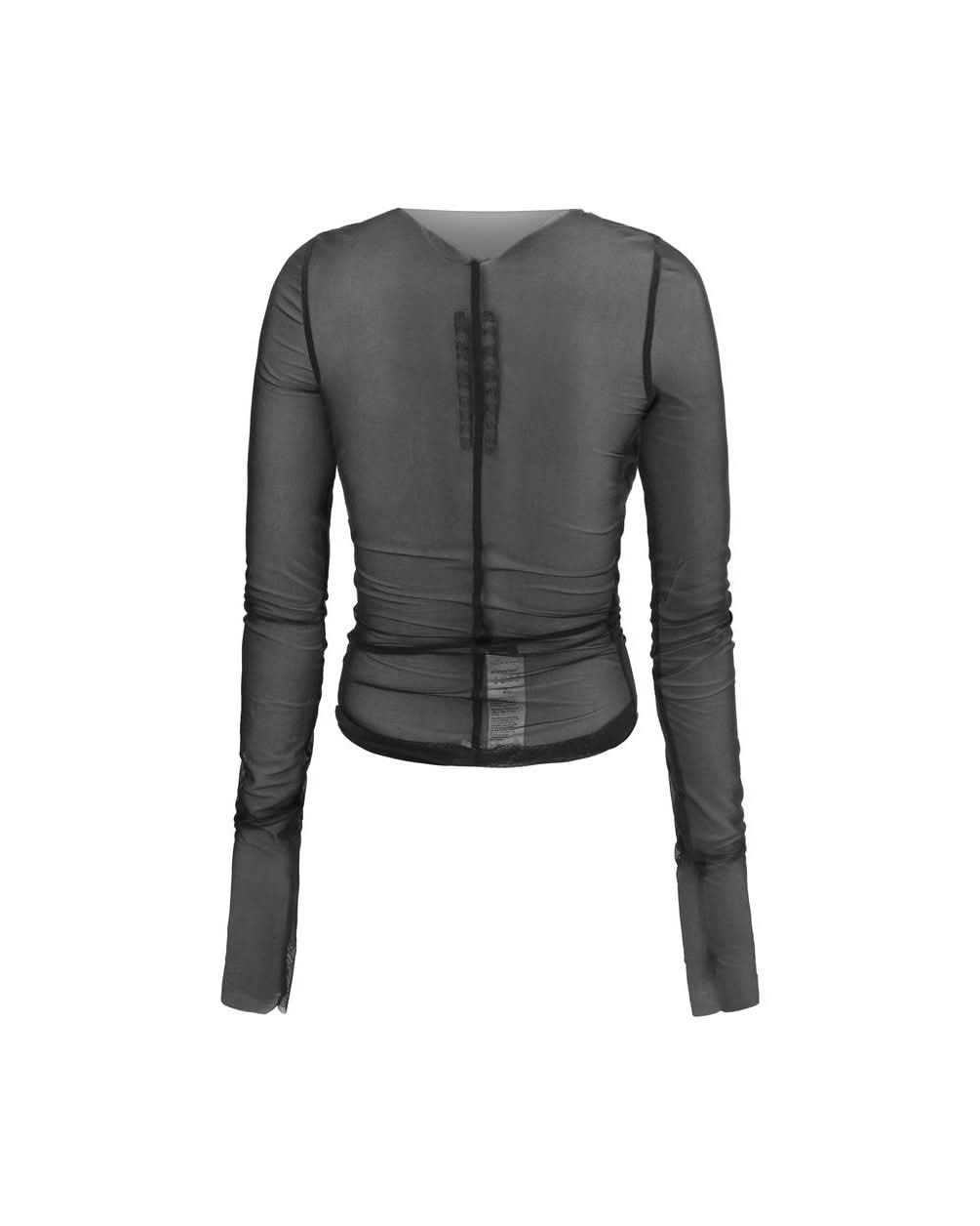 Rick Owens Black Nylon Shirt Glam Steals