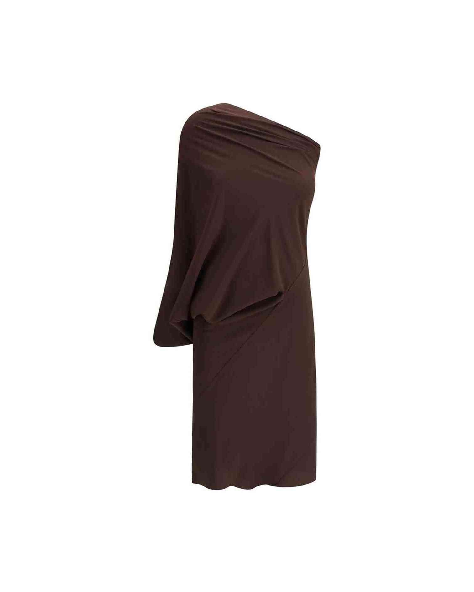 Rick Owens One Shoulder Dress Glam Steals