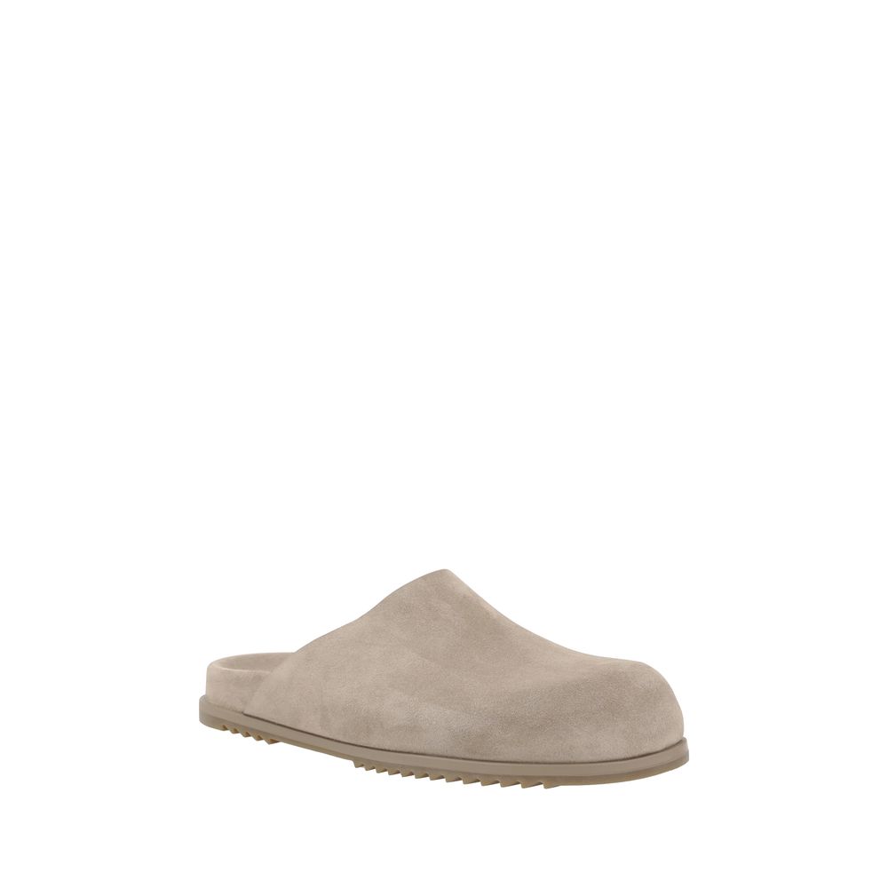 Rick Owens Suede Mules Glam Steals