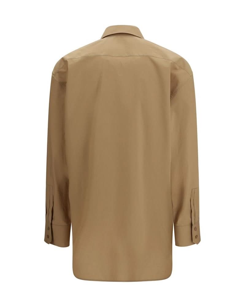 Saint Laurent Beige Cotton Shirt Glam Steals
