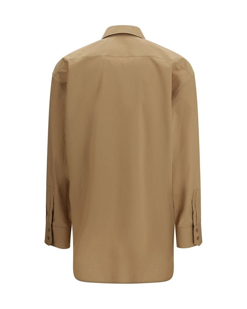 Saint Laurent Beige Cotton Shirt Glam Steals