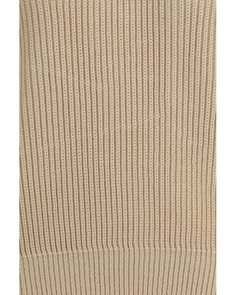 Saint Laurent Beige Cotton Sweatshirt Glam Steals