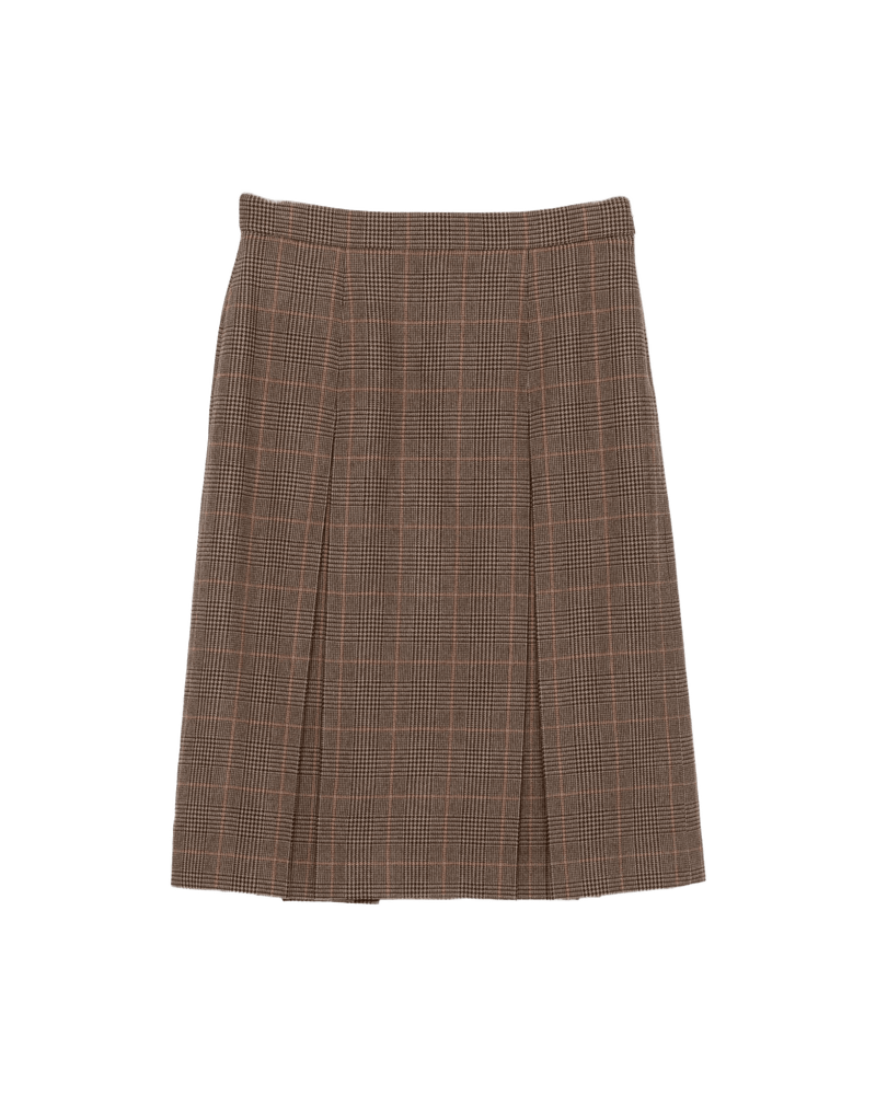 Saint Laurent Beige Skirt Glam Steals