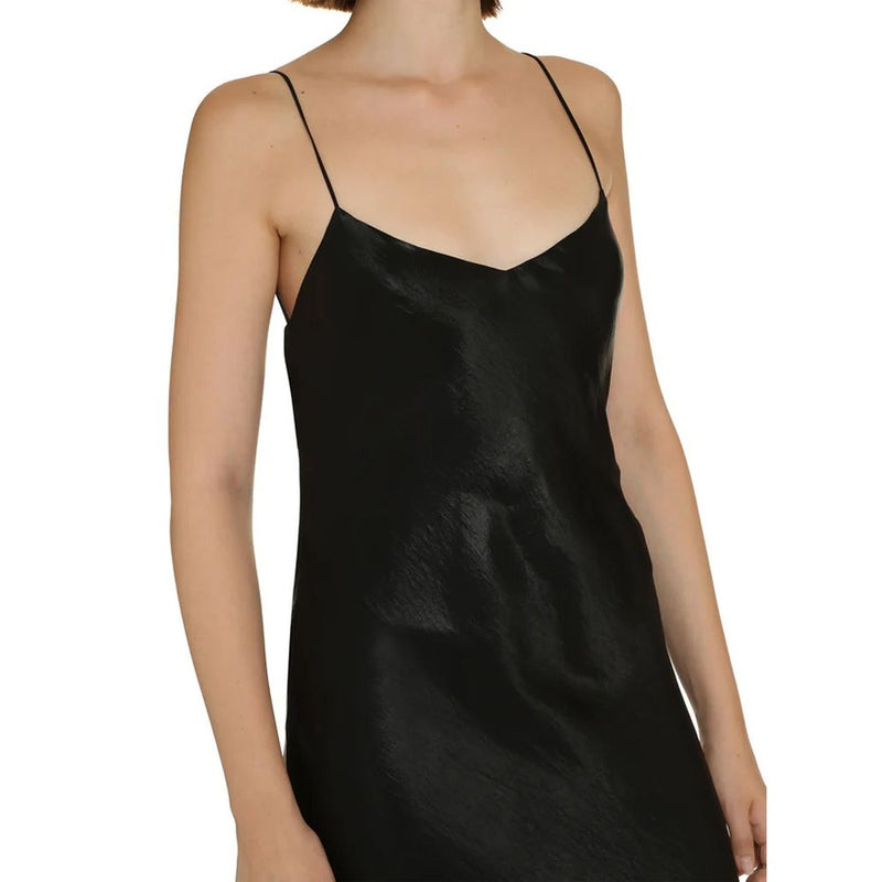 Saint Laurent Black Acetate Dress Glam Steals