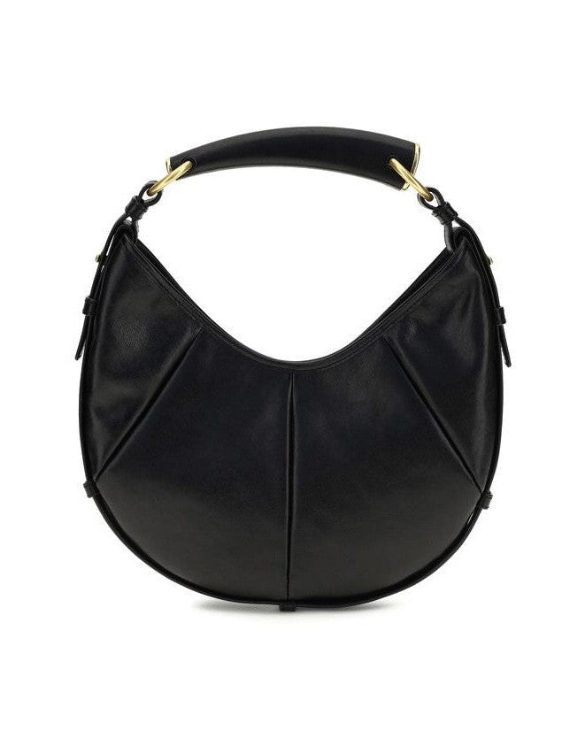 Saint Laurent Black Calf Leather Bos Taurus Shoulder Bag 