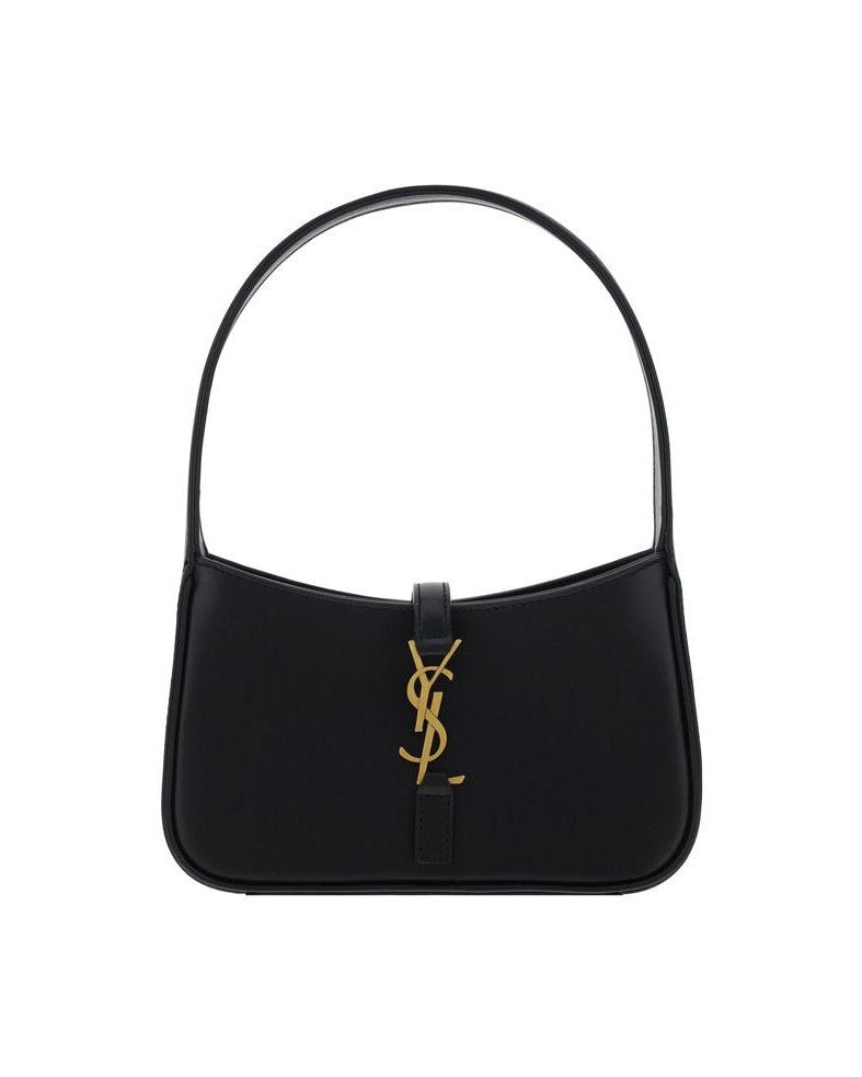 Saint Laurent Black Calf Leather Bos Taurus Shoulder Bag Glam Steals