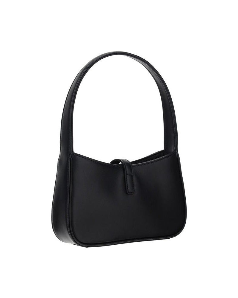 Saint Laurent Black Calf Leather Bos Taurus Shoulder Bag Glam Steals