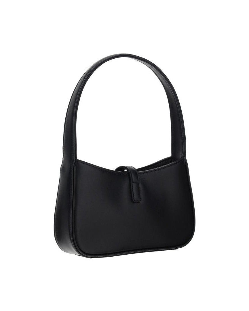 Saint Laurent Black Calf Leather Bos Taurus Shoulder Bag Glam Steals