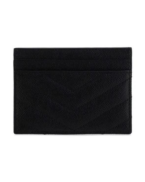 Saint Laurent Black Calf Leather Bos Taurus Wallet 
