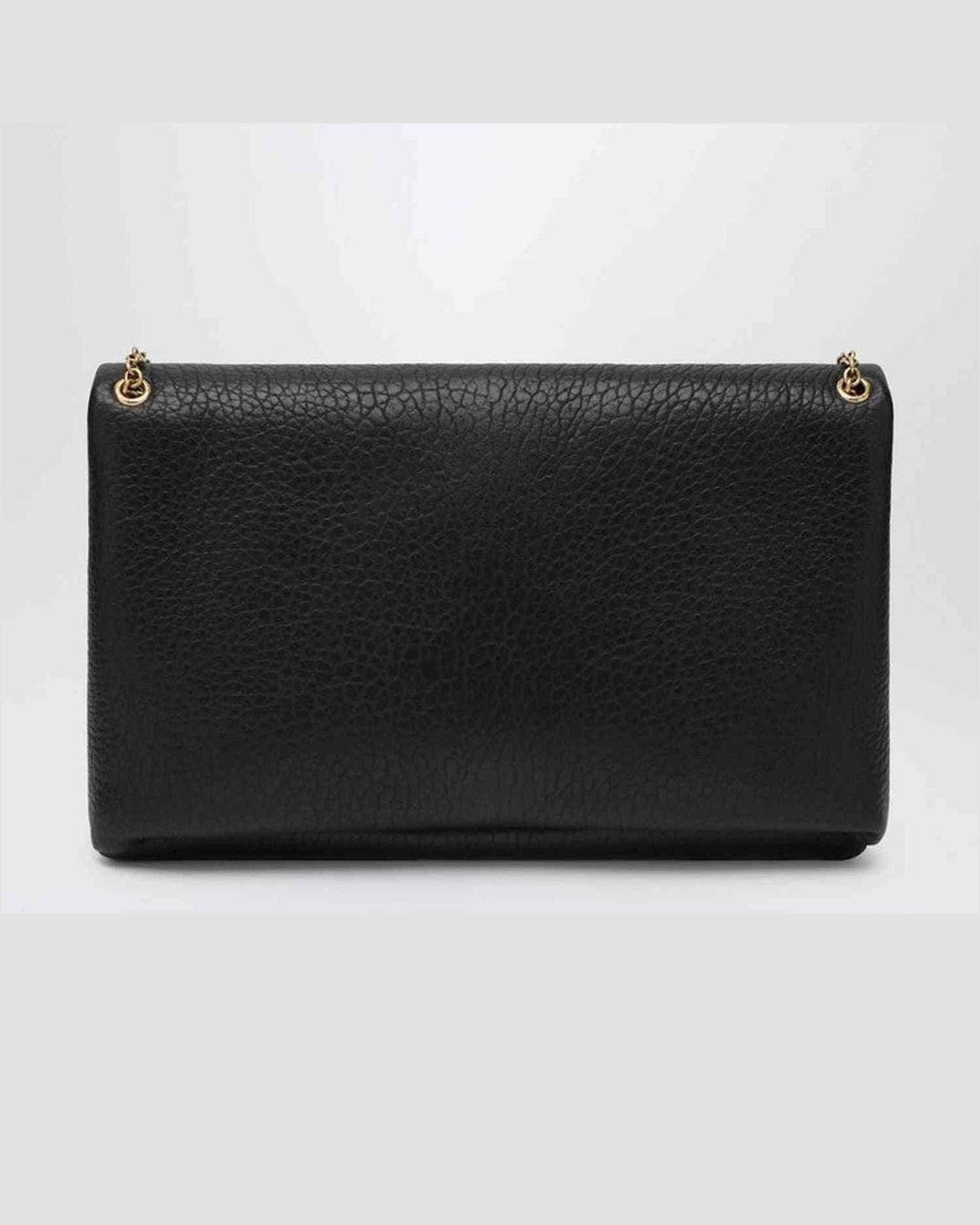 Saint Laurent Black Cassandre Xxl Envelope Bag with Chain Glam Steals