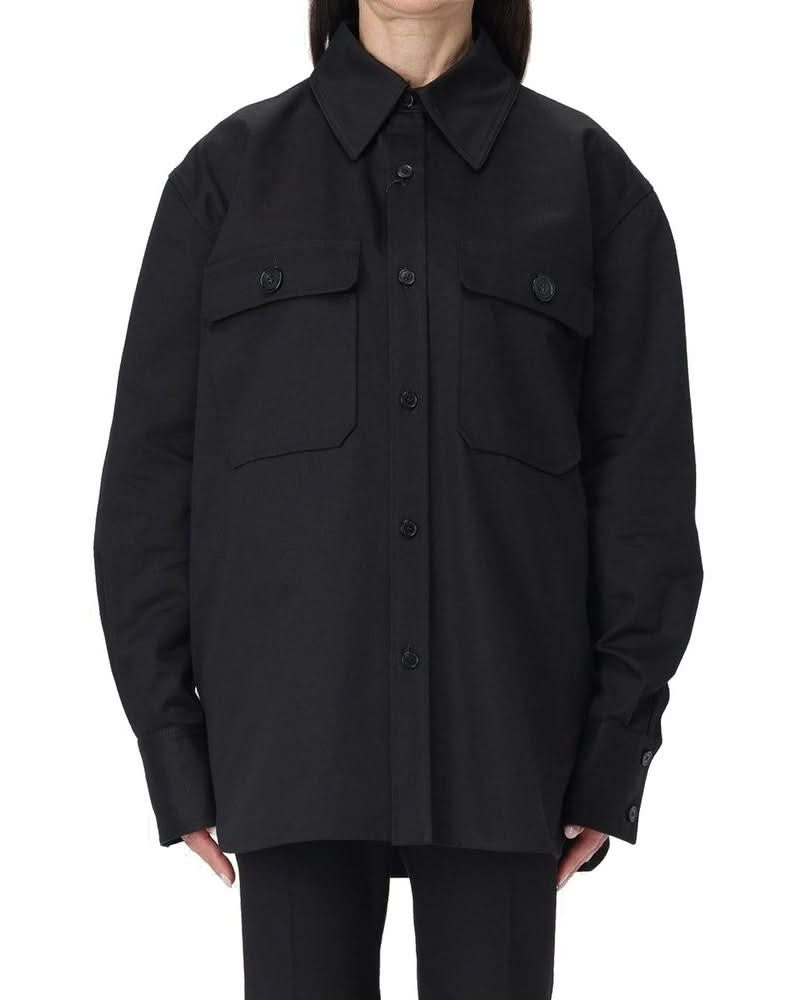 Saint Laurent Black Denim Shirt 