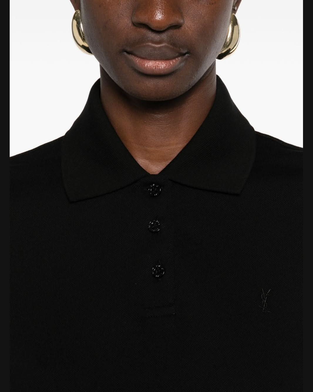 Saint Laurent Black Dress Dresses