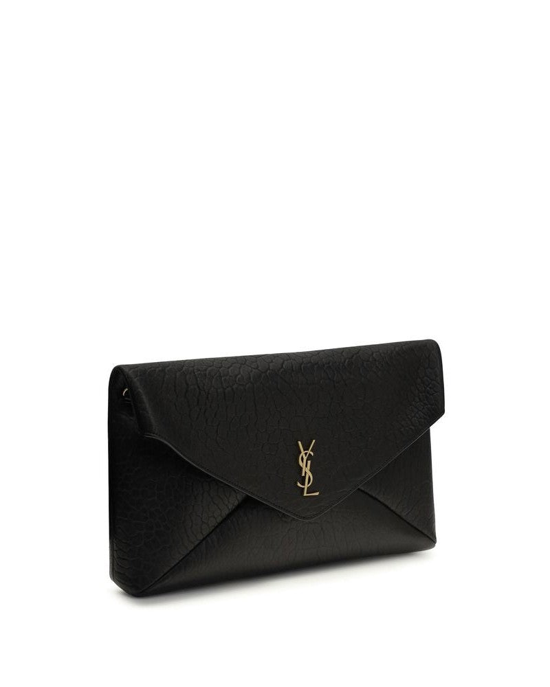 Saint Laurent Black Lamb Ovis Aries Shoulder Bag Glam Steals