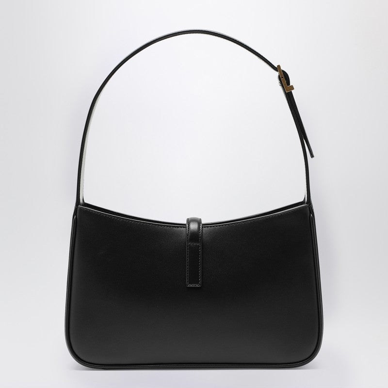 Saint Laurent Black Leather 5 À 7 Bag in Smooth Glam Steals