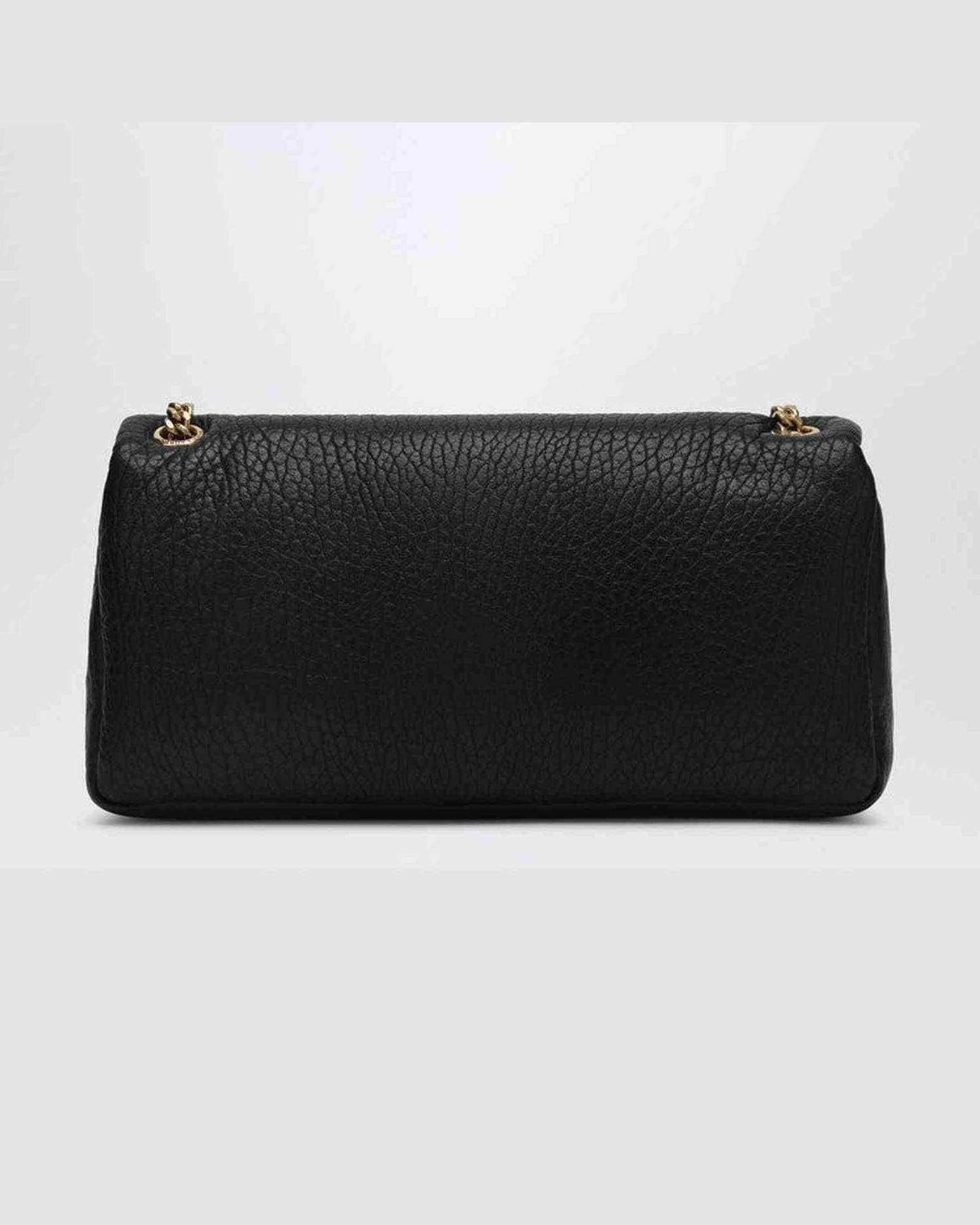 Saint Laurent Black Leather Medium Calypso Bag Glam Steals