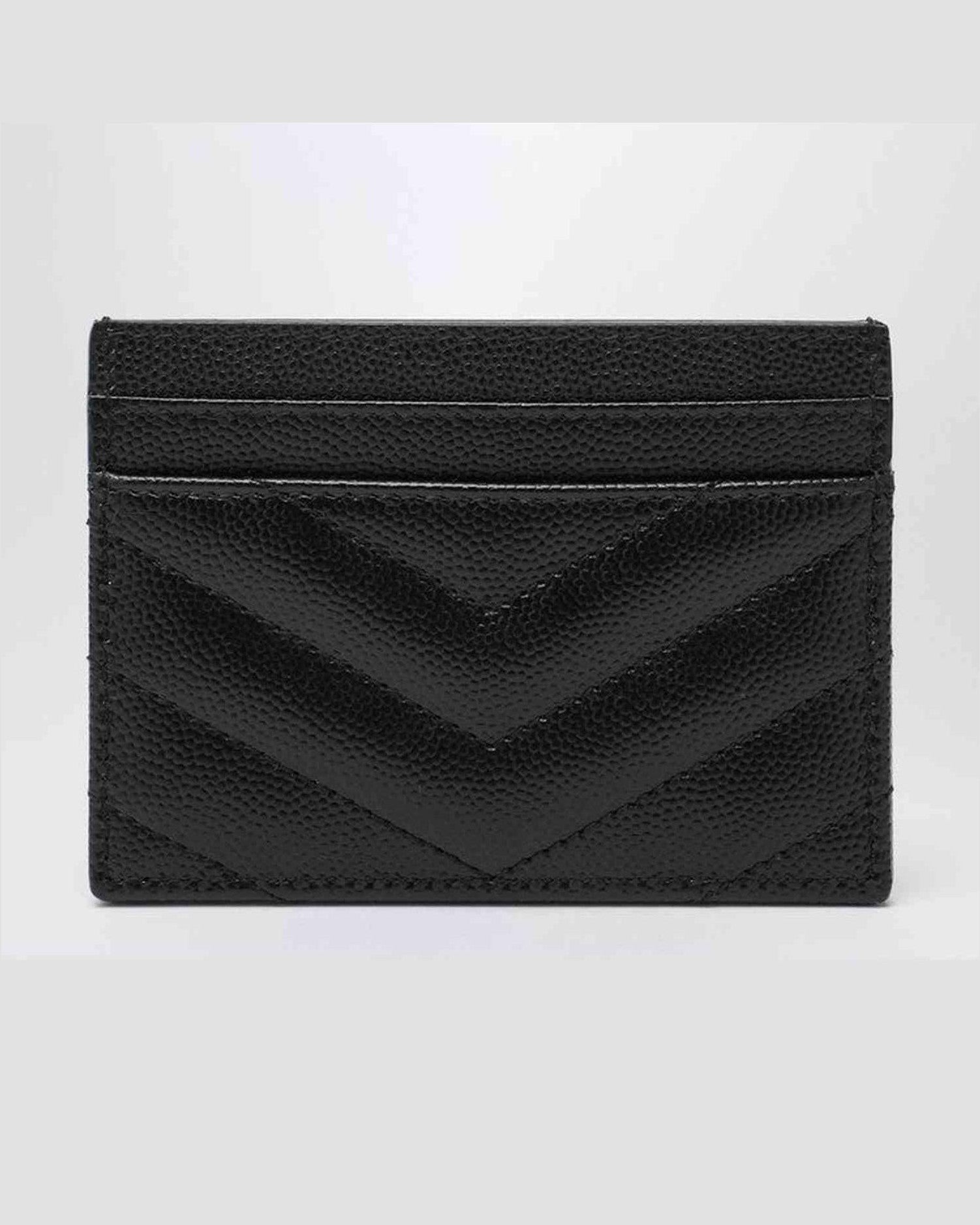 Saint Laurent Black Monogram Credit Card Holder Glam Steals