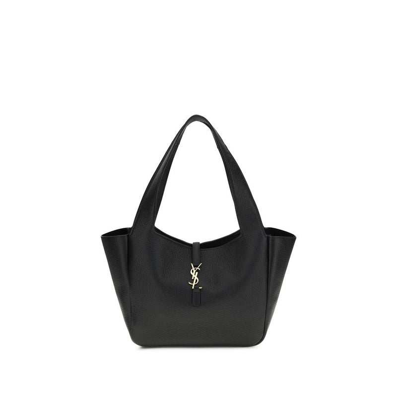 Saint Laurent Black Other Fibres Shoulder Bag Glam Steals