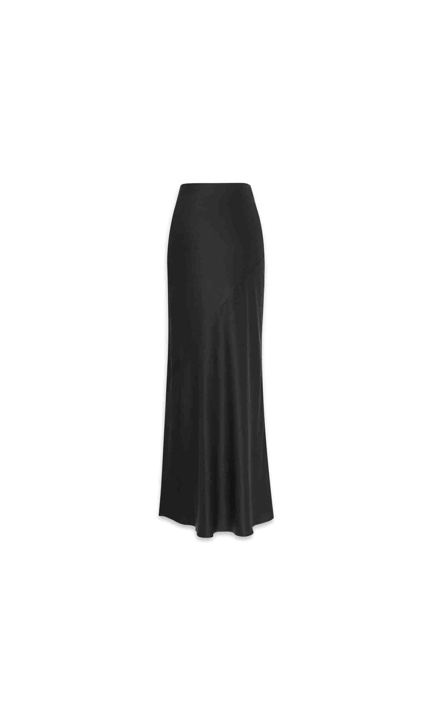 Saint Laurent Black Skirt Glam Steals