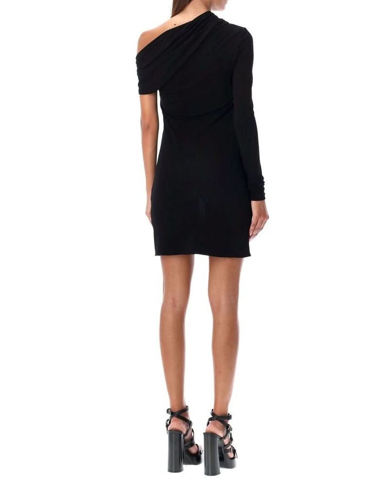 Saint Laurent Black Viscose Dress 