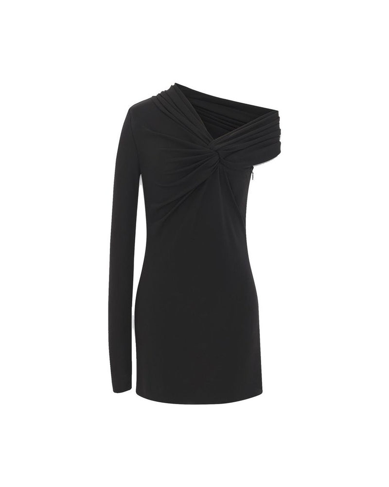 Saint Laurent Black Viscose Dress Glam Steals