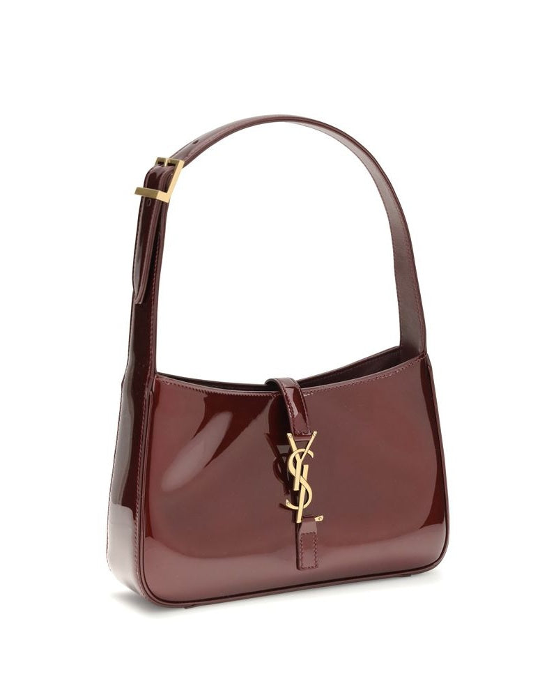 Saint Laurent Bordeaux Calf Leather Bos Taurus Shoulder Bag Glam Steals