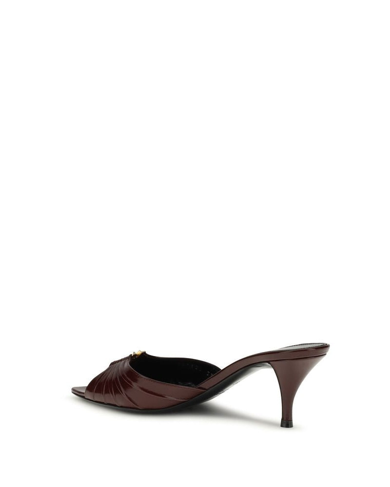 Saint Laurent Bordeaux Heel Glam Steals