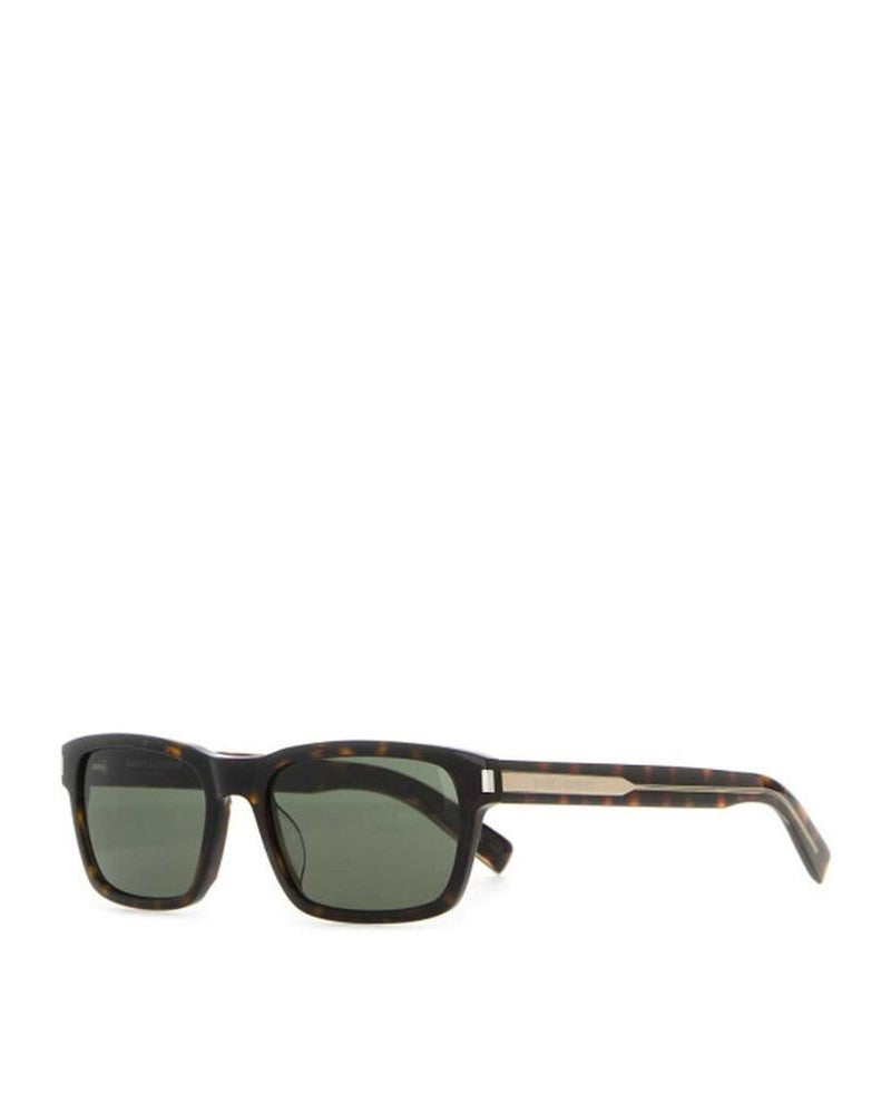 Saint Laurent Brown Acetate Sunglasses Glam Steals