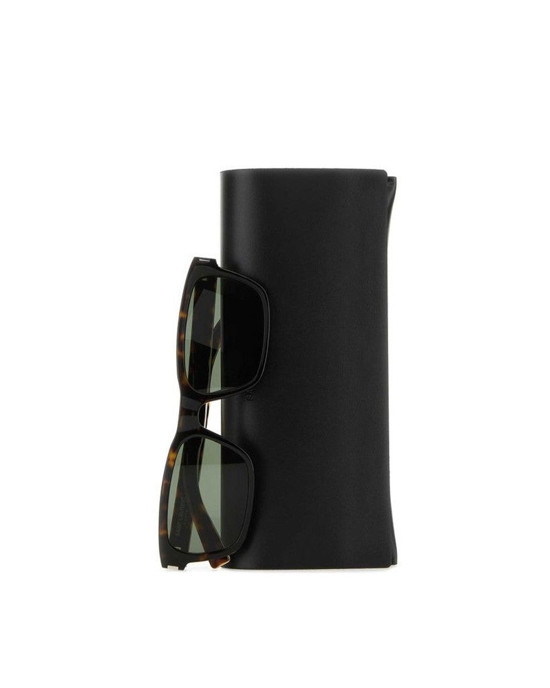 Saint Laurent Brown Acetate Sunglasses Glam Steals