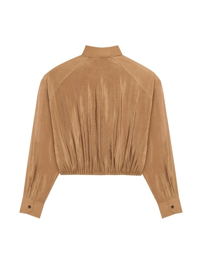Saint Laurent Brown Shirt Shirts