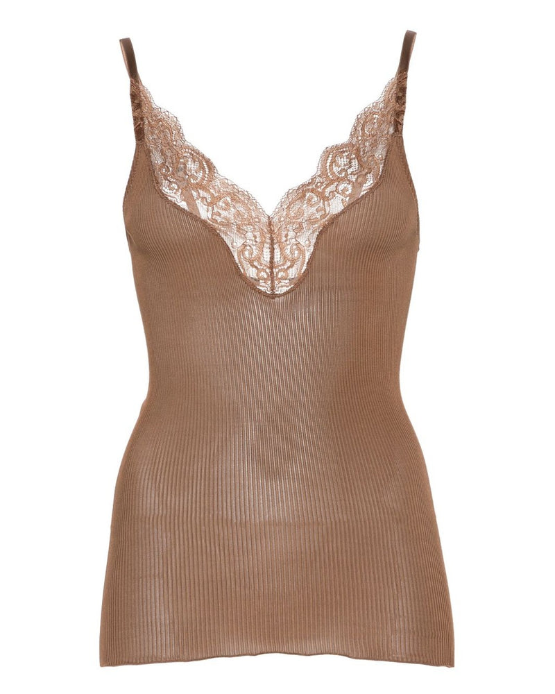 Saint Laurent Brown Top Topwear