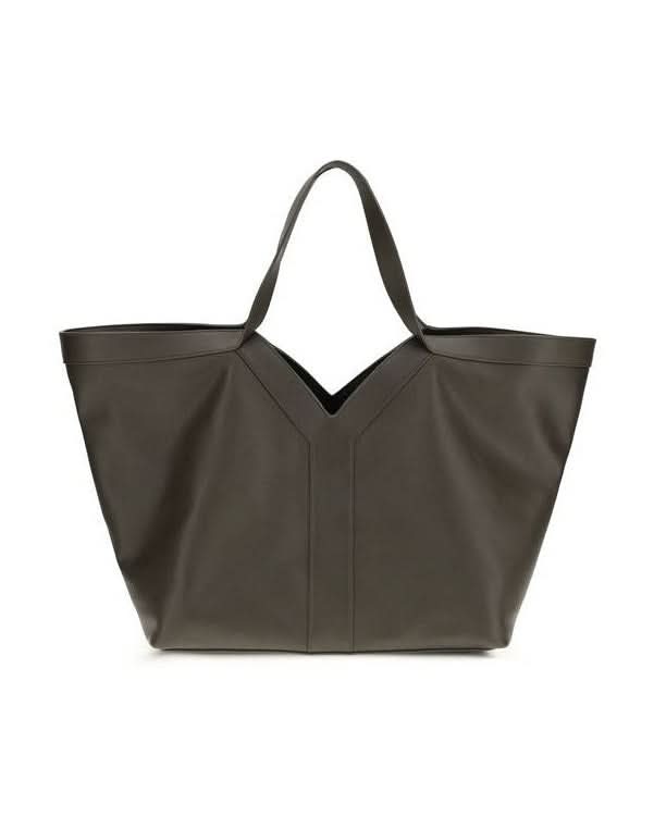 Saint Laurent Calf Leather Bos Taurus Shoulder Bag 