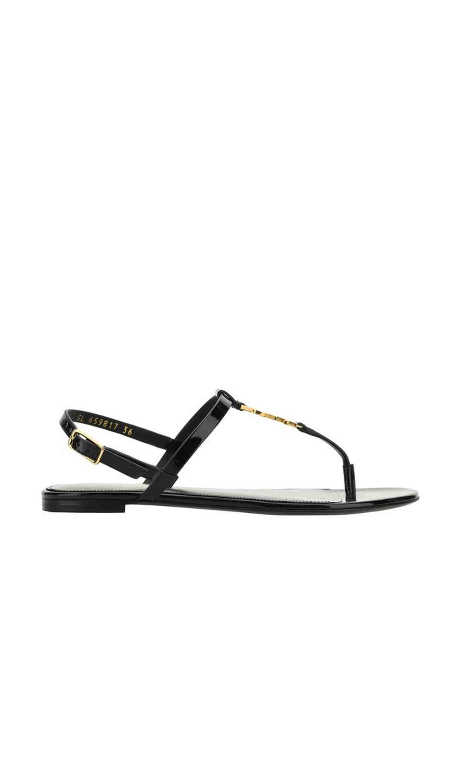 Saint Laurent Cassandra Sandals Glam Steals