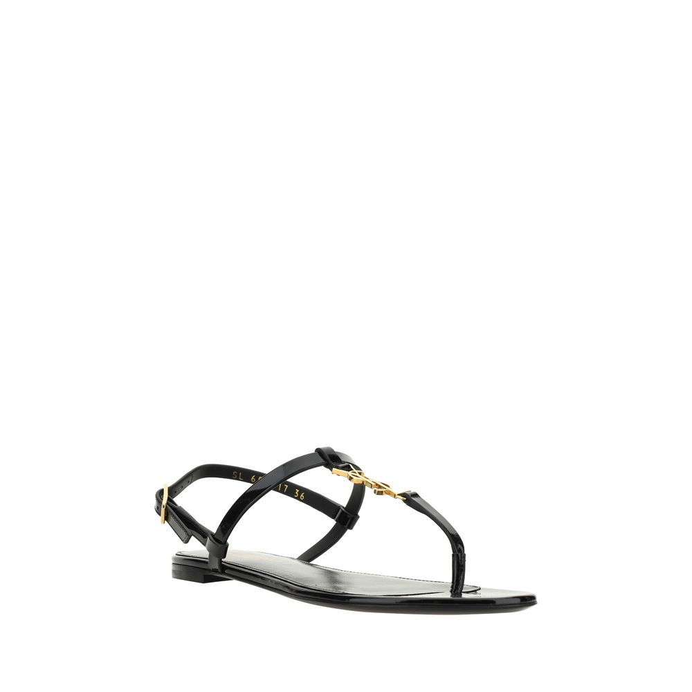 Saint Laurent Cassandra Sandals Glam Steals