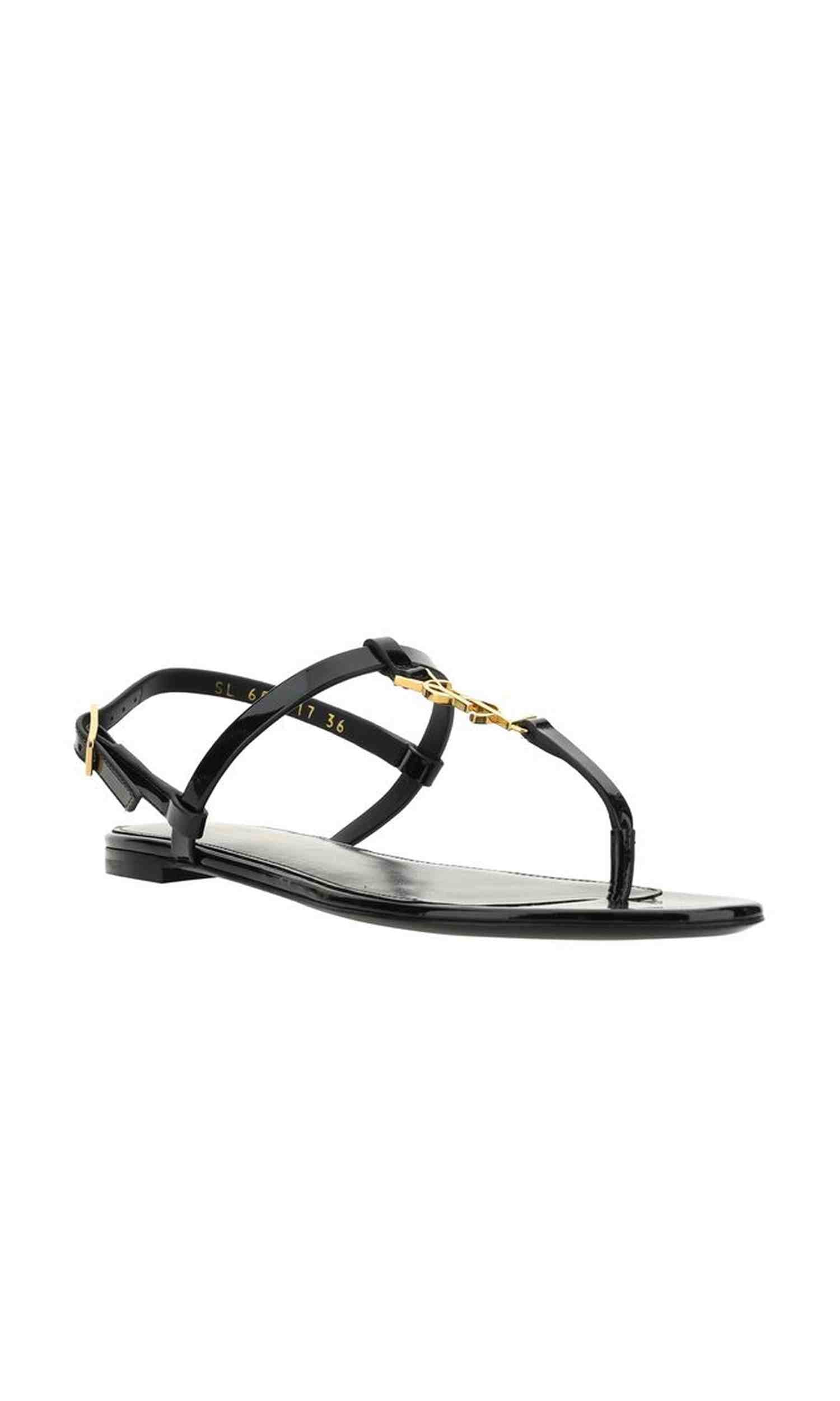 Saint Laurent Cassandra Sandals Glam Steals