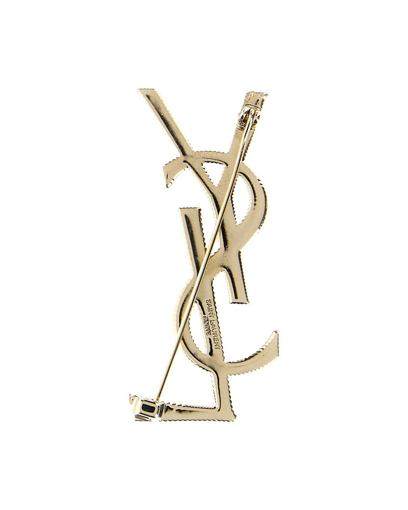 Saint Laurent Cassandre Brooch Glam Steals
