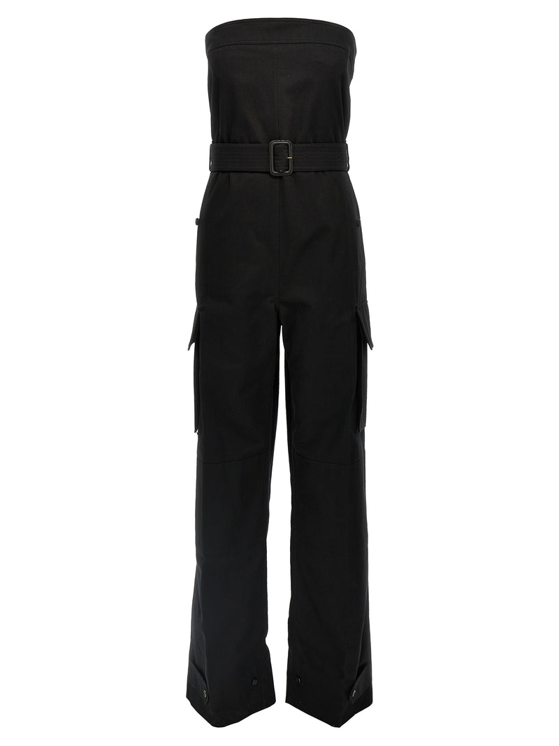 Saint Laurent Cassandre Bustier Jumpsuit Glam Steals