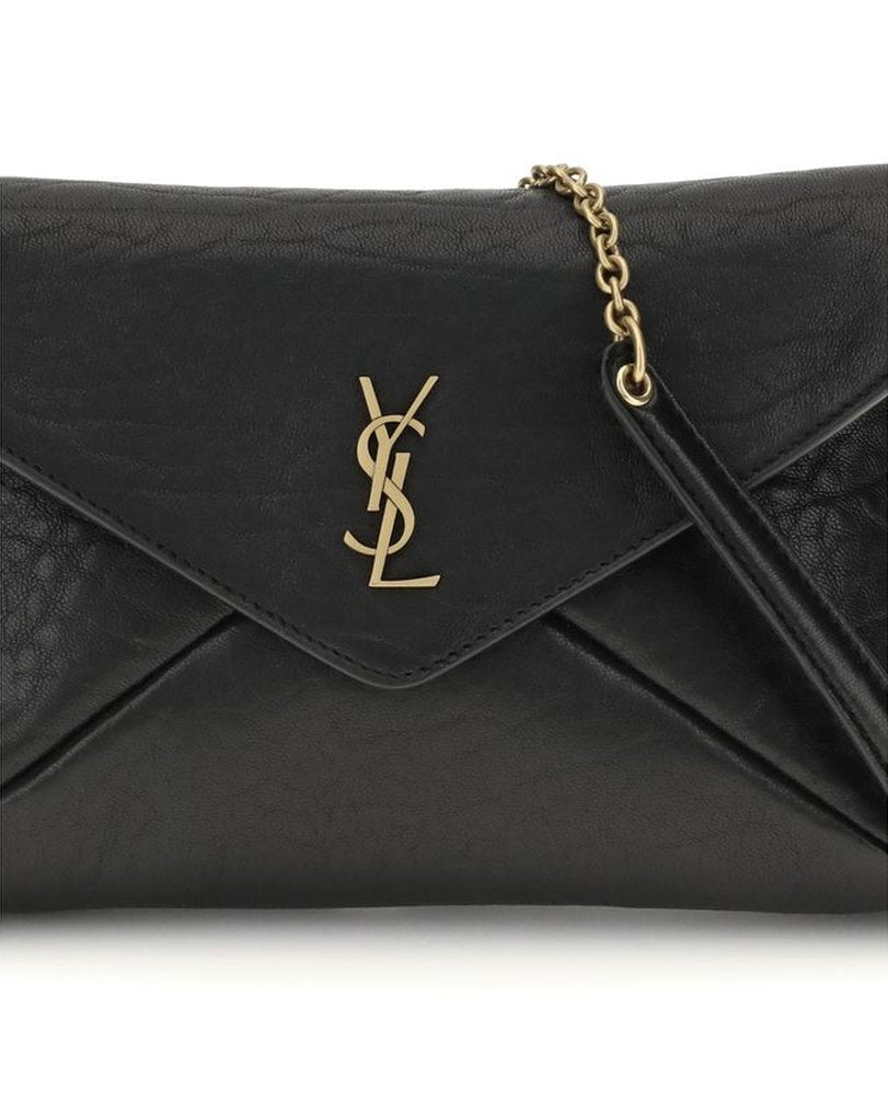 Saint Laurent Cassandre Chain Clutch Bag Glam Steals